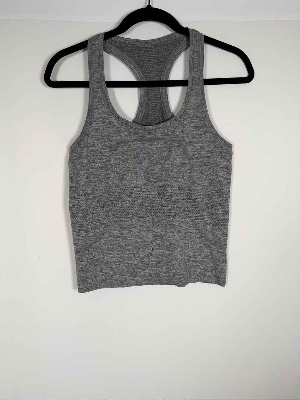 Lululemon Swiftly Tech 2 Race Length Gray Racerback Tank Top
